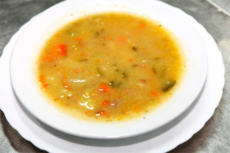 Sopa de Trigo com Feijão