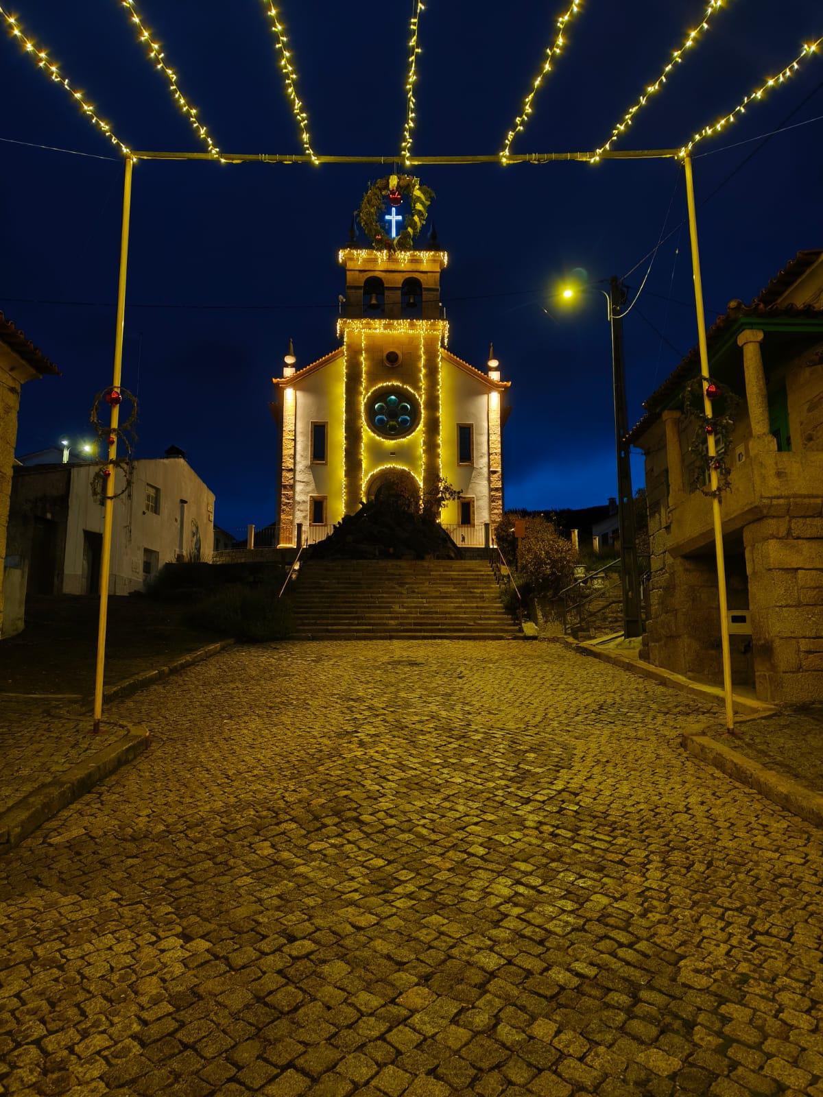 Igreja Matriz iluminada